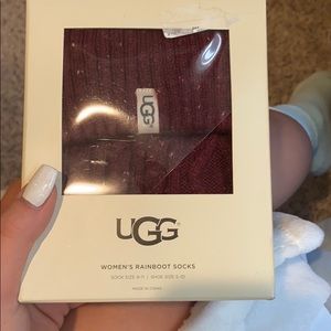 Uggs women’s rainboot socks